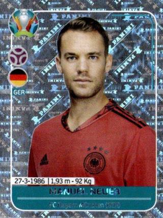 Manuel Neuer – UEFA Euro 2020 Preview - 568 stickers version, Nr. GER6
