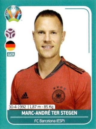 Marc-André ter Stegen – UEFA Euro 2020 Preview - 568 stickers version, Nr. GER7