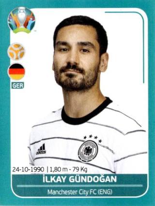 İlkay Gündoğan – UEFA Euro 2020 Preview - 568 stickers version, Nr. GER20