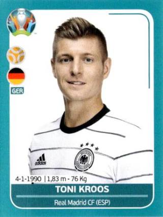 Toni Kroos – UEFA Euro 2020 Preview - 568 stickers version, Nr. GER21