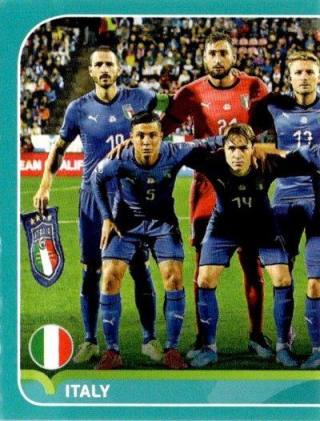Line-up – UEFA Euro 2020 Preview - 568 stickers version, n.º ITA2
