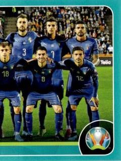 Line-up – UEFA Euro 2020 Preview - 568 stickers version, n.º ITA3
