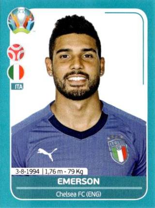 Emerson Palmieri – UEFA Euro 2020 Preview - 568 stickers version, n.º ITA17