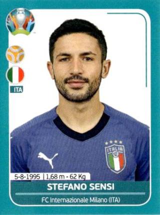 Stefano Sensi – UEFA Euro 2020 Preview - 568 stickers version, Nr. ITA22