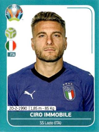 Ciro Immobile – UEFA Euro 2020 Preview - 568 stickers version, Nr. ITA25
