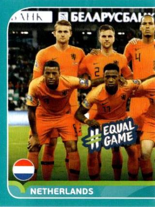 Line-up – UEFA Euro 2020 Preview - 568 stickers version, Nr. NED2