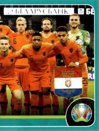 Line-up – UEFA Euro 2020 Preview - 568 stickers version, Nr. NED3
