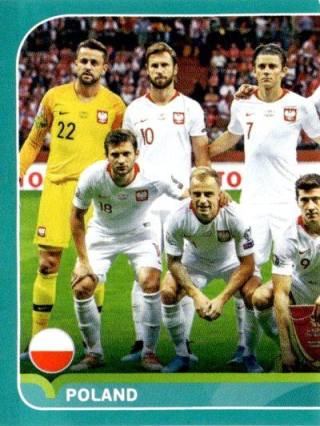 Line-up – UEFA Euro 2020 Preview - 568 stickers version, Nr. POL2