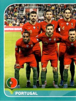 Line-up – UEFA Euro 2020 Preview - 568 stickers version, Nr. POR2