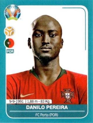 Danilo Luís Hélio Pereira – UEFA Euro 2020 Preview - 568 stickers version, Nr. POR19
