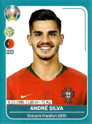 André Silva – UEFA Euro 2020 Preview - 568 stickers version, Nr. POR27