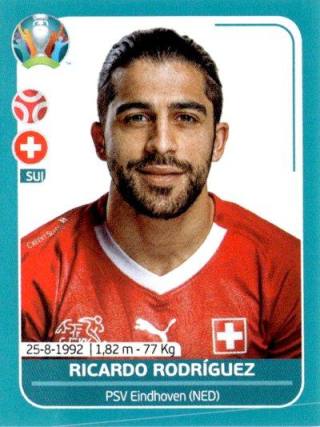 Ricardo Rodríguez – UEFA Euro 2020 Preview - 568 stickers version, Nr. SUI10