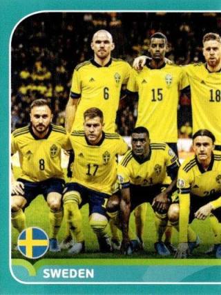 Line-up – UEFA Euro 2020 Preview - 568 stickers version, Nr. SWE2