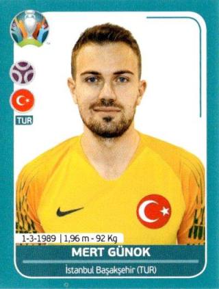 Mert Günok – UEFA Euro 2020 Preview - 568 stickers version, Nr. TUR7