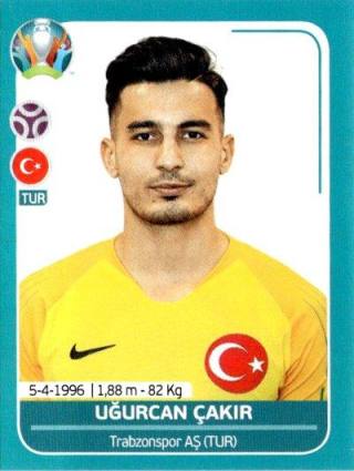 Uğurcan Çakır – UEFA Euro 2020 Preview - 568 stickers version, Nr. TUR9