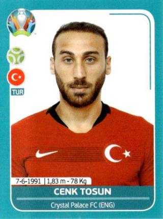Cenk Tosun – UEFA Euro 2020 Preview - 568 stickers version, Nr. TUR26