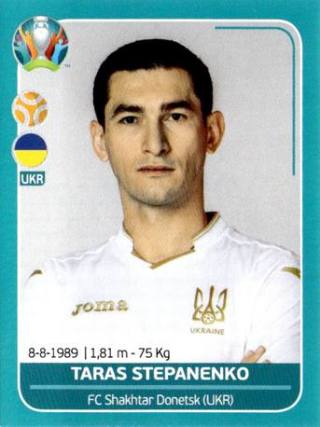 Taras Stepanenko – UEFA Euro 2020 Preview - 568 stickers version, Nr. UKR17
