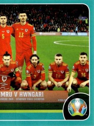 Line-up – UEFA Euro 2020 Preview - 568 stickers version, Nr. WAL3