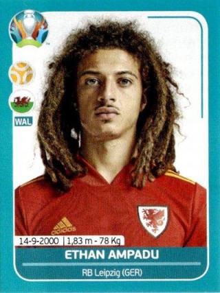 Ethan Ampadu – UEFA Euro 2020 Preview - 568 stickers version, Nr. WAL17