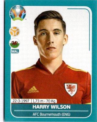 Harry Wilson – UEFA Euro 2020 Preview - 568 stickers version, Nr. WAL20