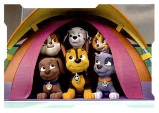 Sticker 81 – Paw Patrol - Welpen auf Entdeckungsreisen, Nr. 81