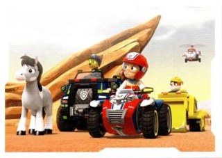 Sticker 87 – Paw Patrol - Welpen auf Entdeckungsreisen, Nr. 87