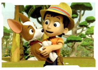 Sticker 102 – Paw Patrol - Welpen auf Entdeckungsreisen, Nr. 102