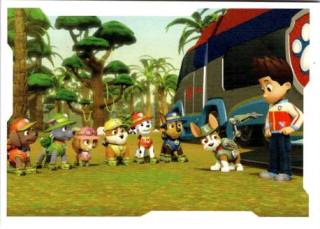 Sticker 103 – Paw Patrol - Welpen auf Entdeckungsreisen, Nr. 103