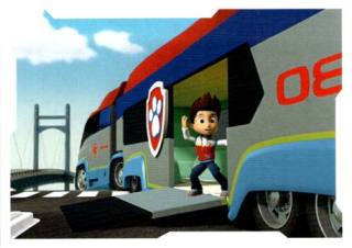 Sticker 108 – Paw Patrol - Welpen auf Entdeckungsreisen, Nr. 108