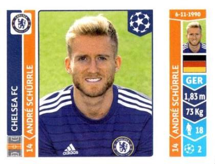 André Schürrle – UEFA Champions League 2014/15, nr 496
