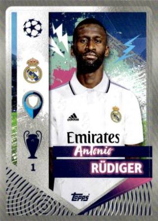 Antonio Rüdiger – UEFA Champions League 2022/23, Nr. 390