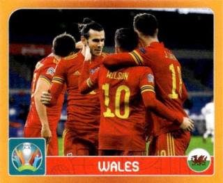 Group A. Wales – UEFA Euro 2020 Tournament Edition - 678 stickers version, n.º 10