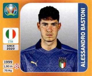 Alessandro Bastoni – UEFA Euro 2020 Tournament Edition - 678 stickers version, Nr. 15