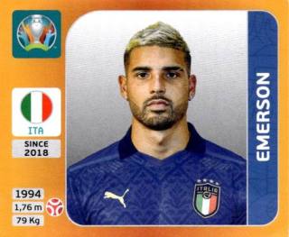 Emerson – UEFA Euro 2020 Tournament Edition - 678 stickers version, Nr. 18