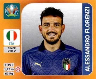 Alessandro Florenzi – UEFA Euro 2020 Tournament Edition - 678 stickers version, Nr. 19