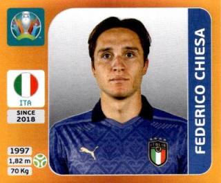 Federico Chiesa – UEFA Euro 2020 Tournament Edition - 678 stickers version, Nr. 28