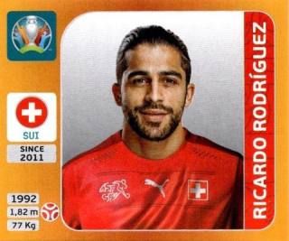Ricardo Rodríguez – UEFA Euro 2020 Tournament Edition - 678 stickers version, Nr. 50