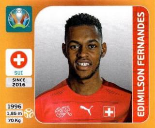 Edimilson Fernandes – UEFA Euro 2020 Tournament Edition - 678 stickers version, Nr. 53