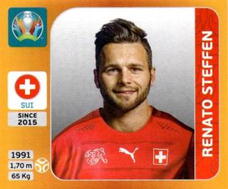 Renato Steffen – UEFA Euro 2020 Tournament Edition - 678 stickers version, nr. 57