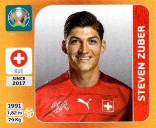 Steven Zuber – UEFA Euro 2020 Tournament Edition - 678 stickers version, Nr. 60
