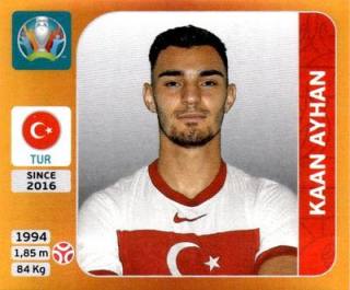 Kaan Ayhan – UEFA Euro 2020 Tournament Edition - 678 stickers version, Nr. 68