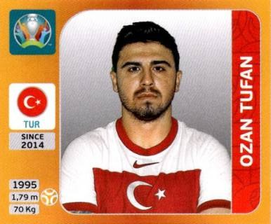 Ozan Tufan – UEFA Euro 2020 Tournament Edition - 678 stickers version, Nr. 78