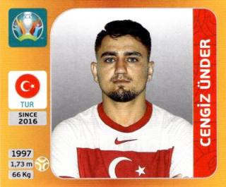 Cengiz Ünder – UEFA Euro 2020 Tournament Edition - 678 stickers version, Nr. 79