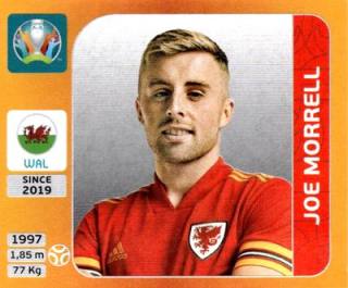 Joe Morrell – UEFA Euro 2020 Tournament Edition - 678 stickers version, Nr. 112