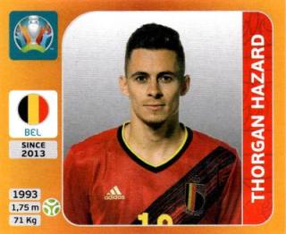Thorgan Hazard – UEFA Euro 2020 Tournament Edition - 678 stickers version, Nr. 141