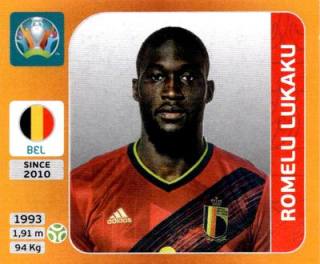 Romelu Lukaku – UEFA Euro 2020 Tournament Edition - 678 stickers version, Nr. 142