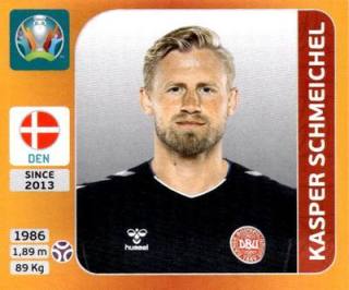 Kasper Schmeichel – UEFA Euro 2020 Tournament Edition - 678 stickers version, Nr. 157
