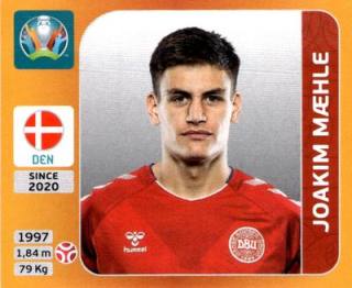 Joakim Mæhle – UEFA Euro 2020 Tournament Edition - 678 stickers version, Nr. 162