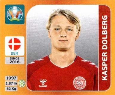 Kasper Dolberg – UEFA Euro 2020 Tournament Edition - 678 stickers version, Nr. 172