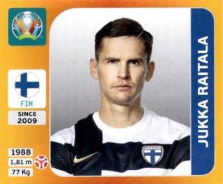Jukka Raitala – UEFA Euro 2020 Tournament Edition - 678 stickers version, Nr. 183